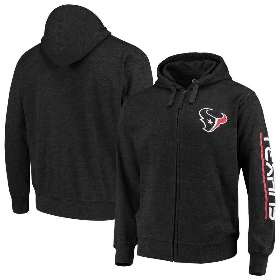 Men's Houston Texans G III Sports by Carl Banks Post Route Full Zip Hoodie Charcoal,We sell and wholesale Men's Houston Texans G III Sports by Carl Banks Post Route Full Zip Hoodie Charcoal on line form chian!